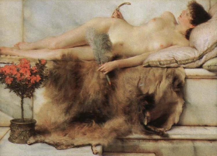 Alma-Tadema, Sir Lawrence the tepidarium oil painting picture